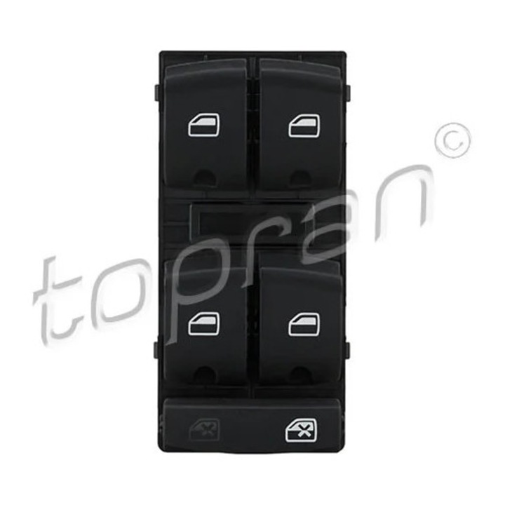 Kapcsoló, Ablakemelő Jármű Ajtó 114754 Audi A3/A6 C6/Q7