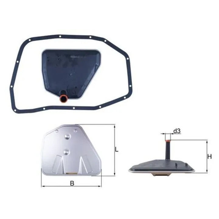 Hidraulikus szűrő, automata sebességváltó Hx233D Audi A4 B8/A5/A6 C6/Q5 Bentley Continental