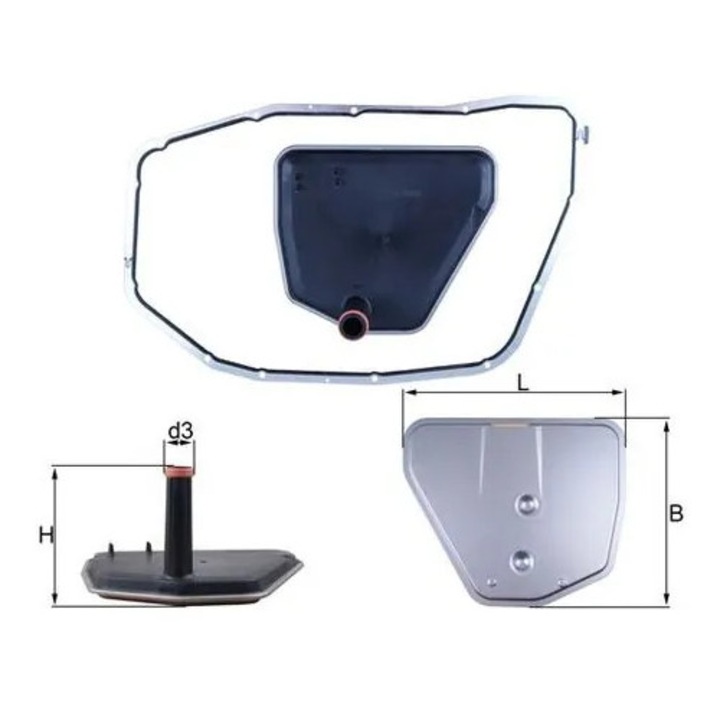 Hidraulika Szűrő, Automata Váltó Hx235D1 Audi A6 C6/A8 D3