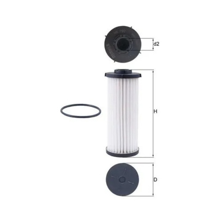 Hidraulikus szűrő, automata sebességváltó Hx190D Audi A1/A1 Allstreet/A1 City Carver/A3/Q2/Q3/Tt Cupra Ateca/Formentor