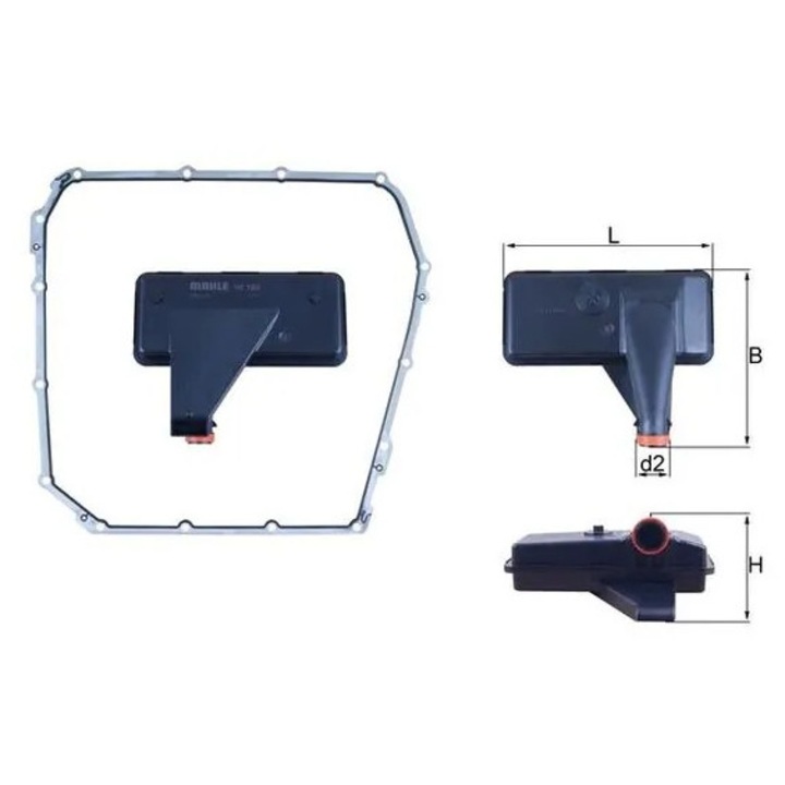 Хидравличен Филтър, Автоматична Скоростна Кутия Hx185D Audi A4 B8/A5/A6 C7/A7/Q5 Porsche Macan