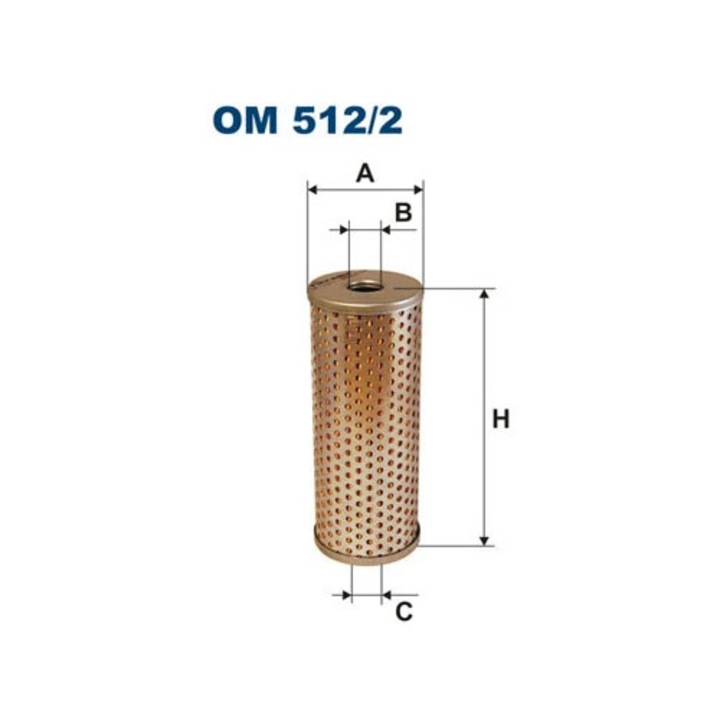 Hidraulika Szűrő, Kormánymű Om512/2 Daf Cf/Cf 85/Xf/Xf 105 Iveco 10-Way/S-Way/Stralis 1/Stralis 2/Trakker 1