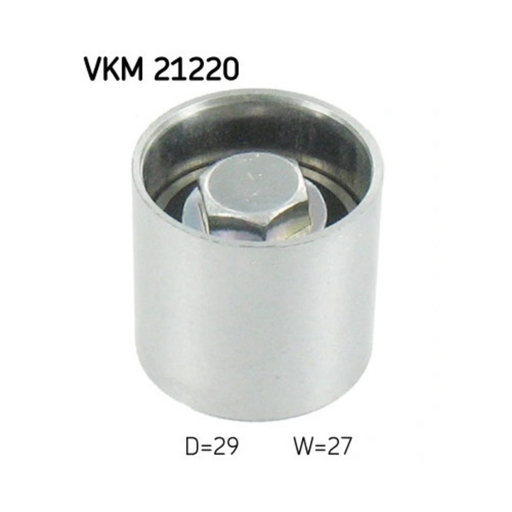 Vezetőgörgő/Feszítőgörgő, Vezérműszíj Vkm21220 Audi A1/A3/A4 B5/A4 B6/A4 B7/A6 C5/A6 C6/Tt Seat Alhambra/Altea/Exeo