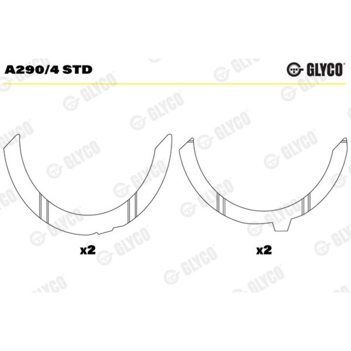 Távtartó alátét, főtengely A290/4Std Güleryüz Cobra Liaz Bus 5292/6213 Man Foc/Hocl/Lion S Intercity/Lion´S/Nl/Nm/Sü