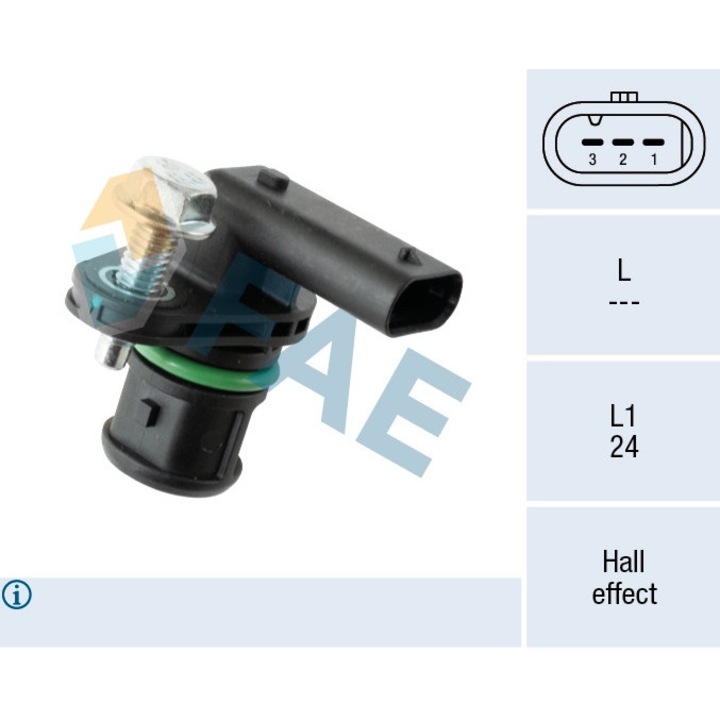 Szenzor, Vezérműtengely Pozíció 79272 Chevrolet Trax Opel Astra J/Astra J Gtc/Astra K/Insignia A/Insignia A Country/Insignia B