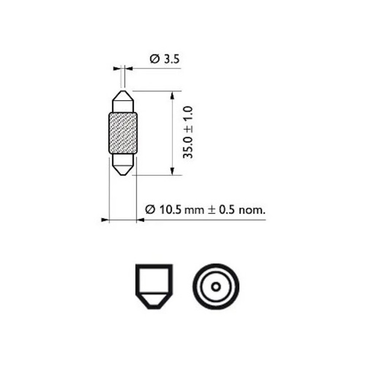 Bec, Belső Világítás 12854Cp Alpina B7 Bmw 7 Chevrolet Lacetti/Nubira/Rezzo Daewoo Lacetti/Lanos/Leganza/Nubira/Rezzo