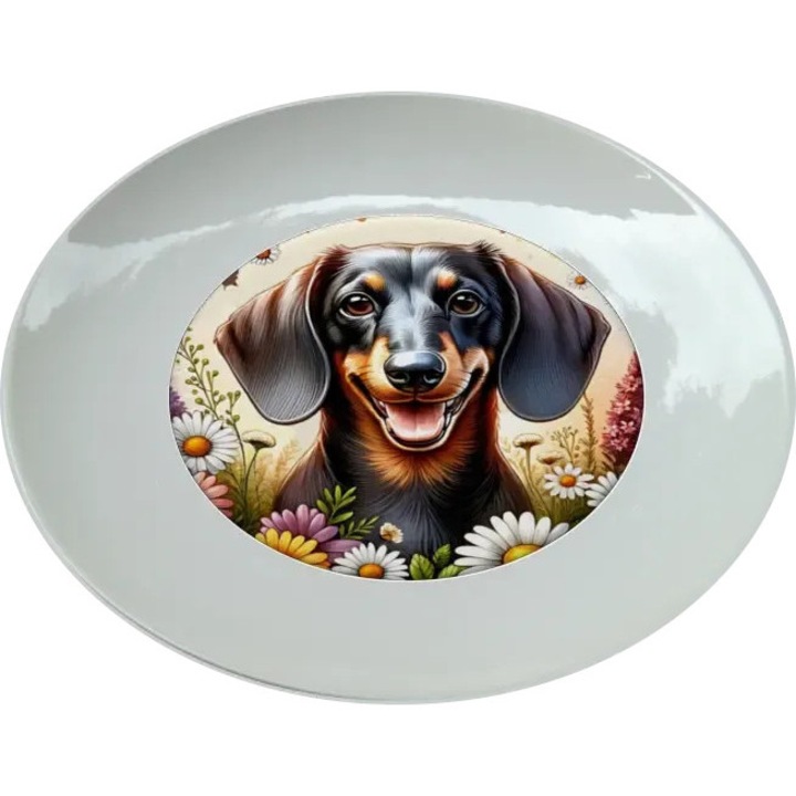 Tacskó tányér, (Átmérő 25, 7 cm, Magasság 2, 7 cm, Súly 615 gramm)