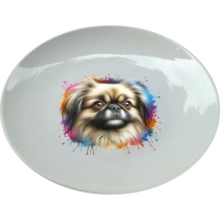 Palota pincsi tányér, (Átmérő 25, 7 cm, Magasság 2, 7 cm, Súly 615 gramm)