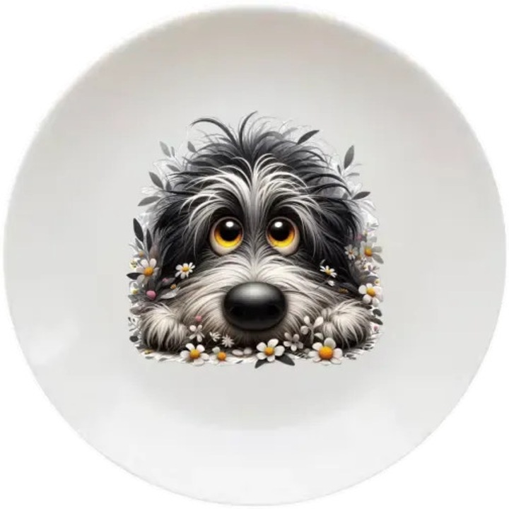 Legjobb barát tányér, (Átmérő 20, 7 cm, Magasság 2 cm, Súly 340 gramm)