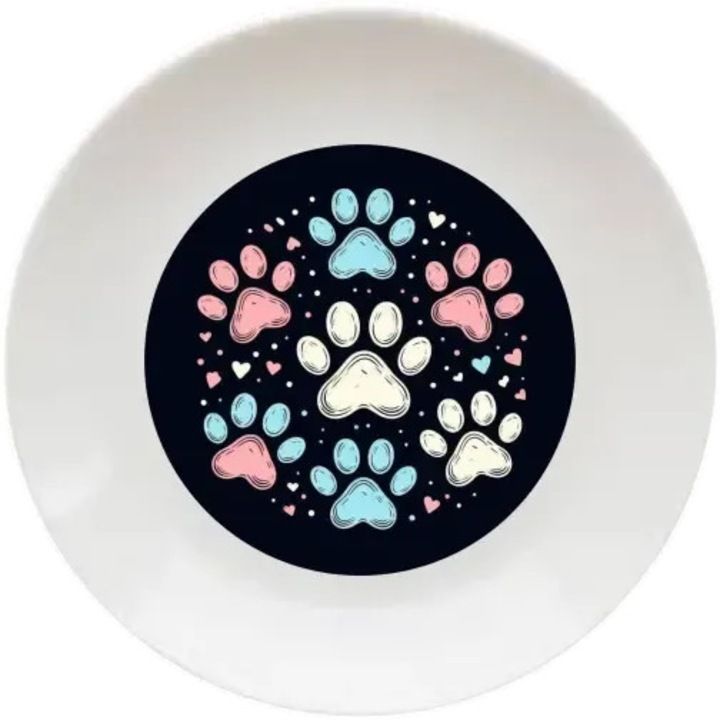 Tappancs 4 tányér, (Átmérő 20, 7 cm, Magasság 2 cm, Súly 340 gramm)