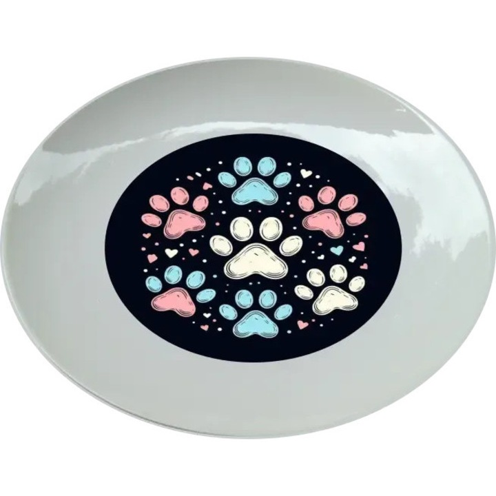 Tappancs 4 tányér, (Átmérő 25, 7 cm, Magasság 2, 7 cm, Súly 615 gramm)