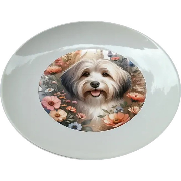 Havanese tányér, (Átmérő 25, 7 cm, Magasság 2, 7 cm, Súly 615 gramm)