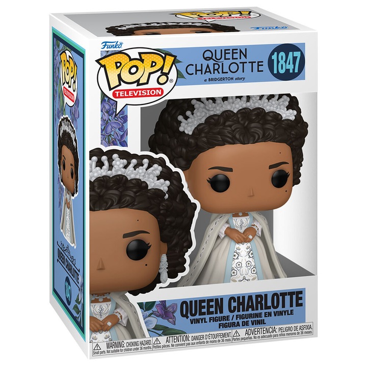 Фигурина POP, Queen Charlotte Bridgerton, Кралица Шарлот, 9 см