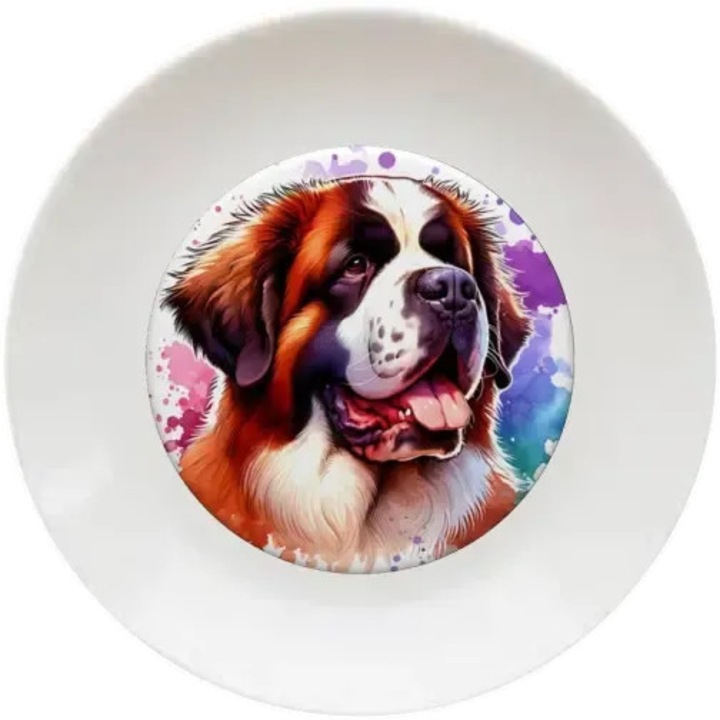 Bernáthegyi tányér, (Átmérő 20, 7 cm, Magasság 2 cm, Súly 340 gramm)