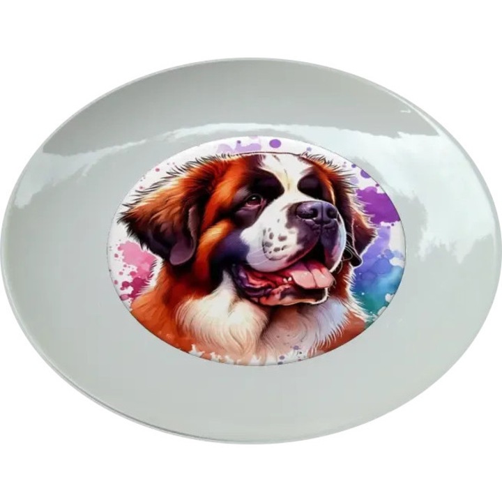 Bernáthegyi tányér, (Átmérő 25, 7 cm, Magasság 2, 7 cm, Súly 615 gramm)