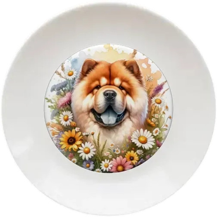 Csaucsau tányér, (Átmérő 20, 7 cm, Magasság 2 cm, Súly 340 gramm)