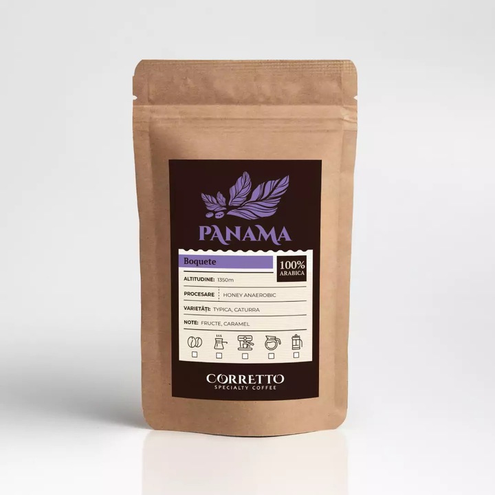 Cafea de specialitate Corretto, Panama, 200 g, boabe