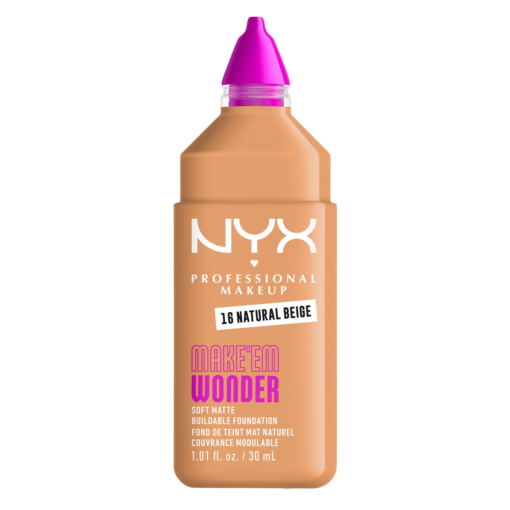 NNE grinding foundation neutral2個セット Fond de ten NYX Professional Makeup Make 'EM Wonder 16 Natural