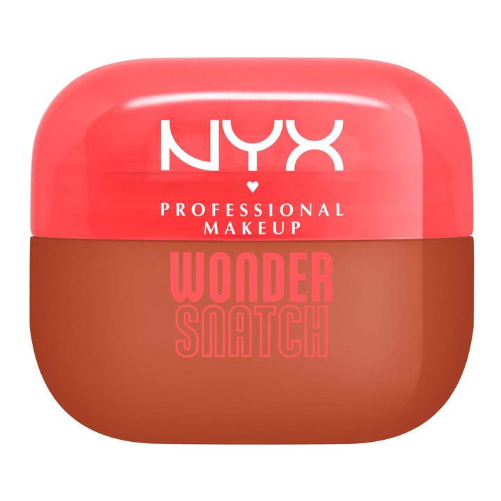 Pudra libera NYX Professional Makeup Wonder Snatch 08 Cacao Craze, efect de lifting, rezistenta pana la 16 ore, rezista la transpiratie si nu se intinde, 6 g