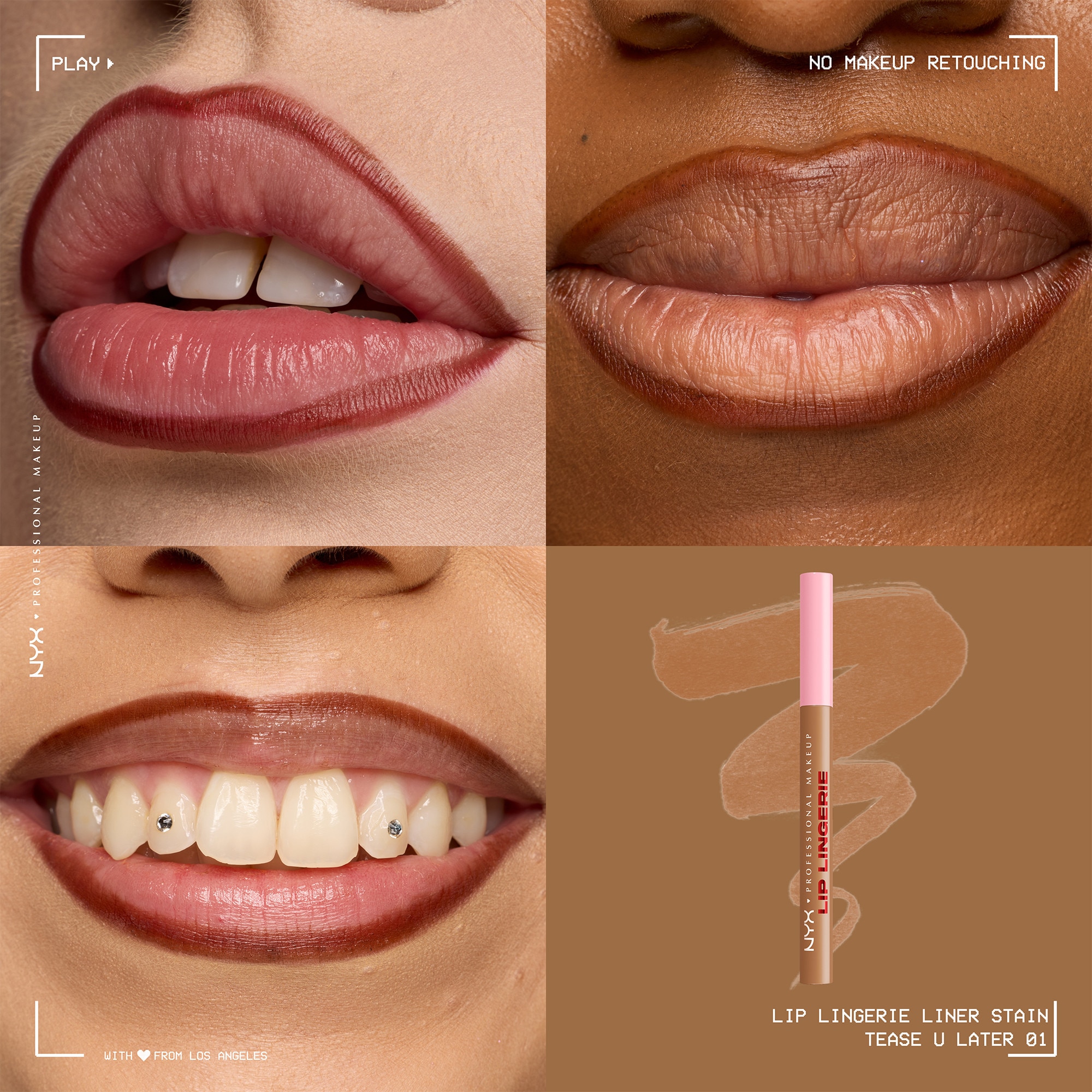Marker pentru buze rezistent NYX Professional Makeup Lip Lingerie