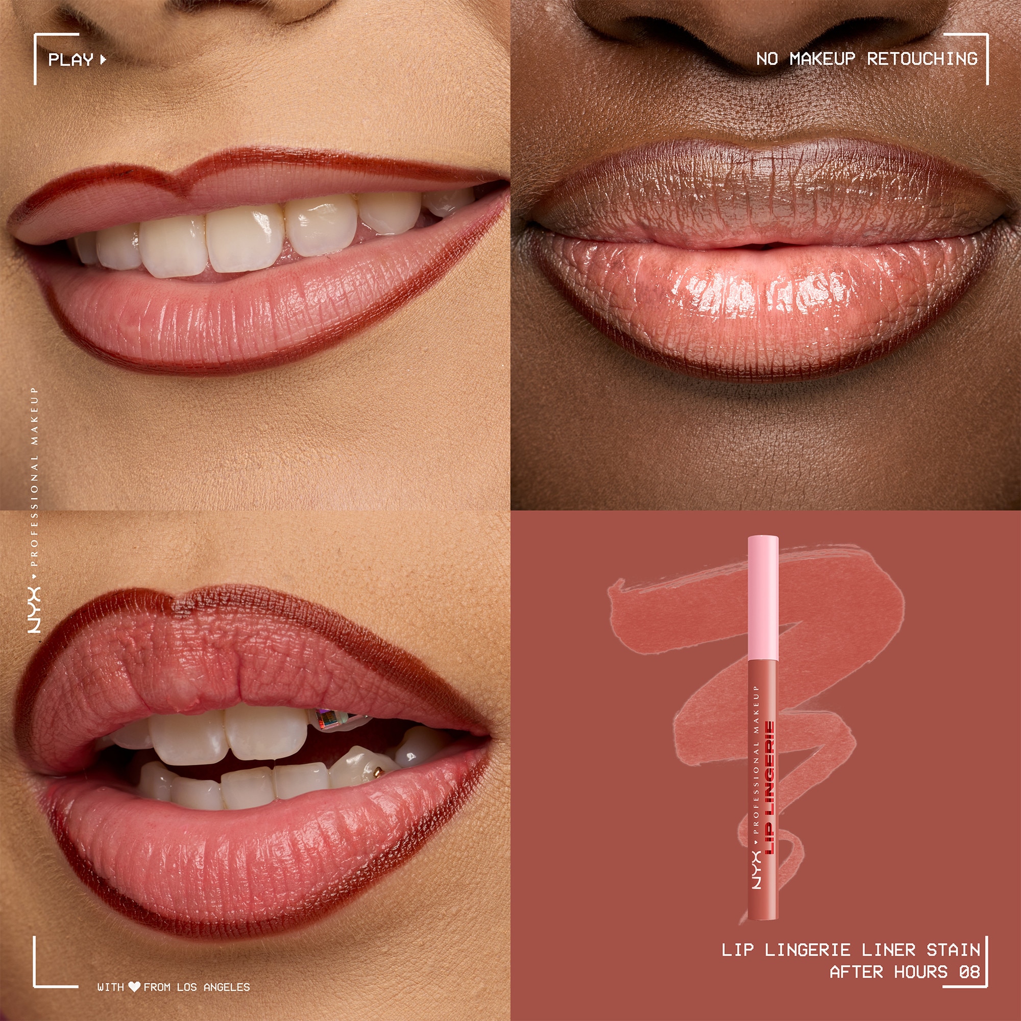 Nyxページ Marker pentru buze rezistent NYX Professional Makeup Lip Lingerie