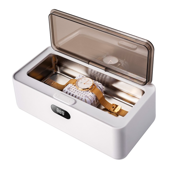 500 ml-es ultrahangos párásító, 45000 Hz, kosárral és 5 időzítési beállítással