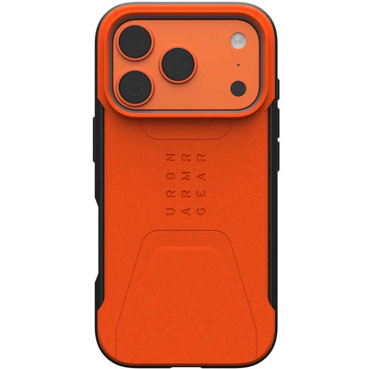 Калъф, Urban Armor Gear Civilian Mag за iPhone 17 Pro, Оранжев