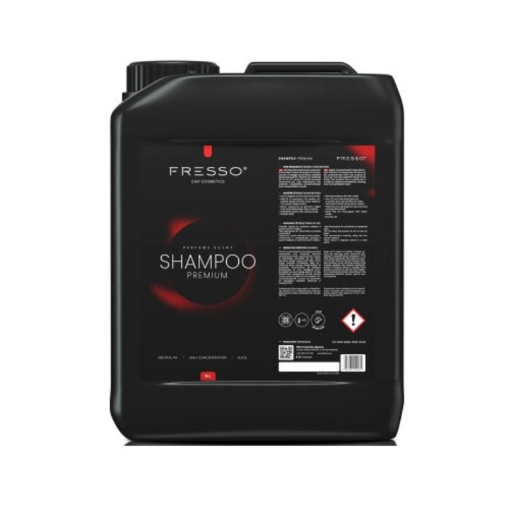 Sampon Auto Ultra-Concentrat, pH Neutru FRESSO Shampoo Premium 5l