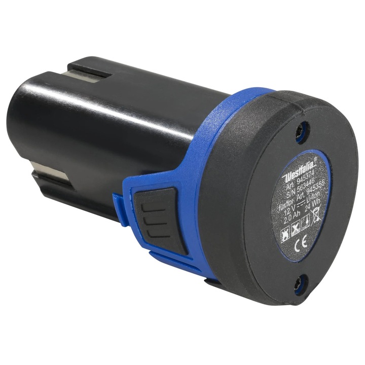 Baterie de înlocuire 12V Li-Ion 2Ah Westfalia pentru ferăstrău alternativ