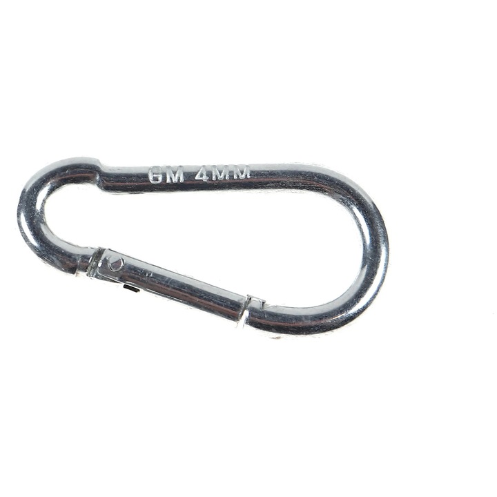 Carabină din oțel zincat, grosime 4 mm, pentru metal