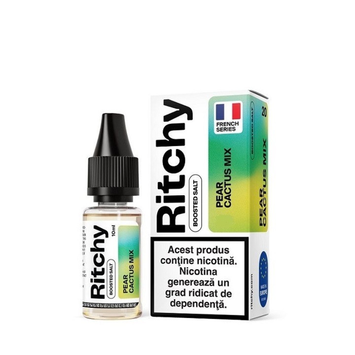 Lichid Tigara Electronica Ritchy Salt - Pear Cactus Mix, 10ml, 10mg/ml NicSalt