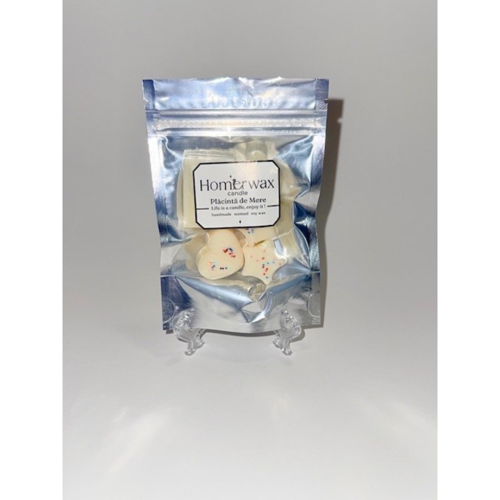 Set ceară parfumata de soia, Homerwax, Placinta de Mere, 25 g