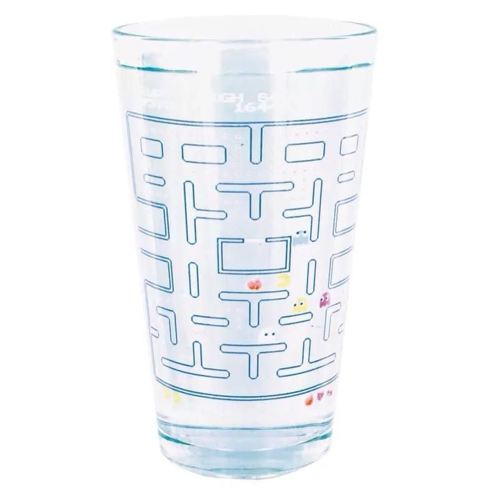 Paladone, Pac-Man: Colour Change Glass, Official, Pohár