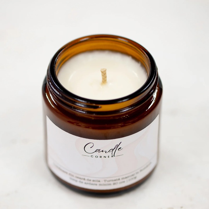 Nufar si Lotus – set 3 lumanari parfumate din ceara naturala de soia