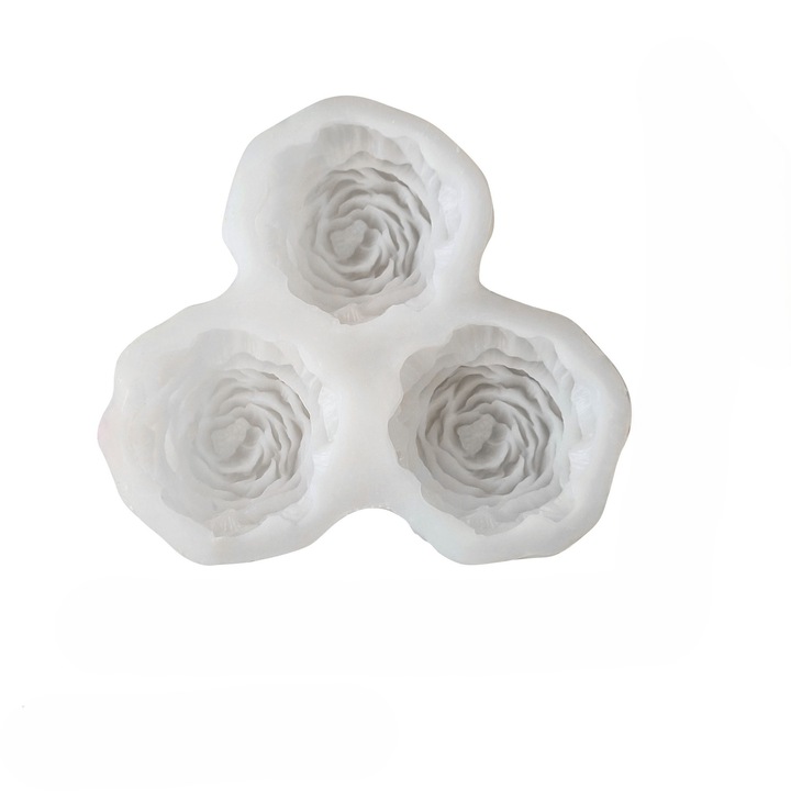 Matrita de silicon, Milmatt, Model Mini Bujori