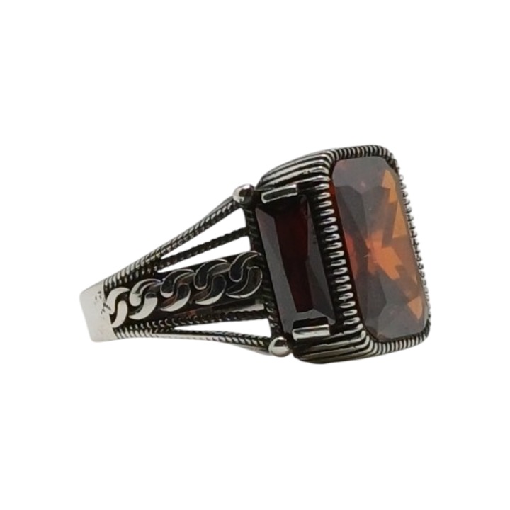 Inele argint 925, The Silver Rush, piatră zirconiu, mărimea 20, 5 mm