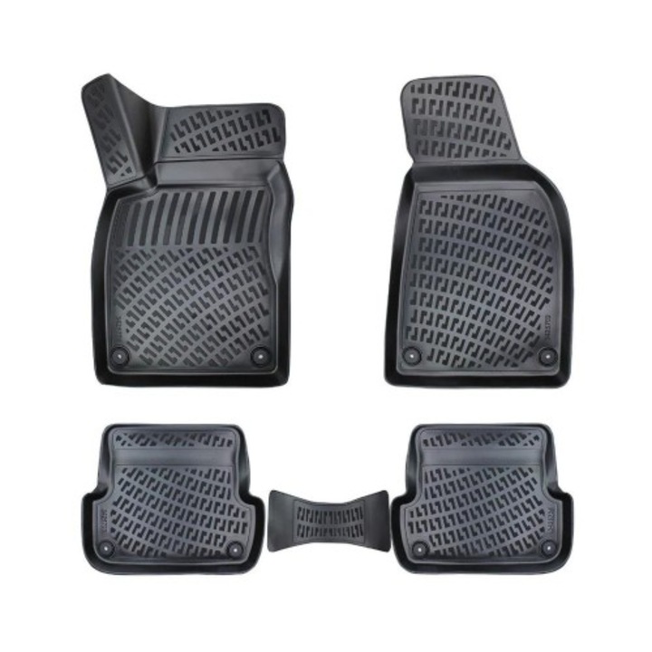 Set covorașe auto cauciuc Umbrella pentru Audi A4 B6 2000-2004
