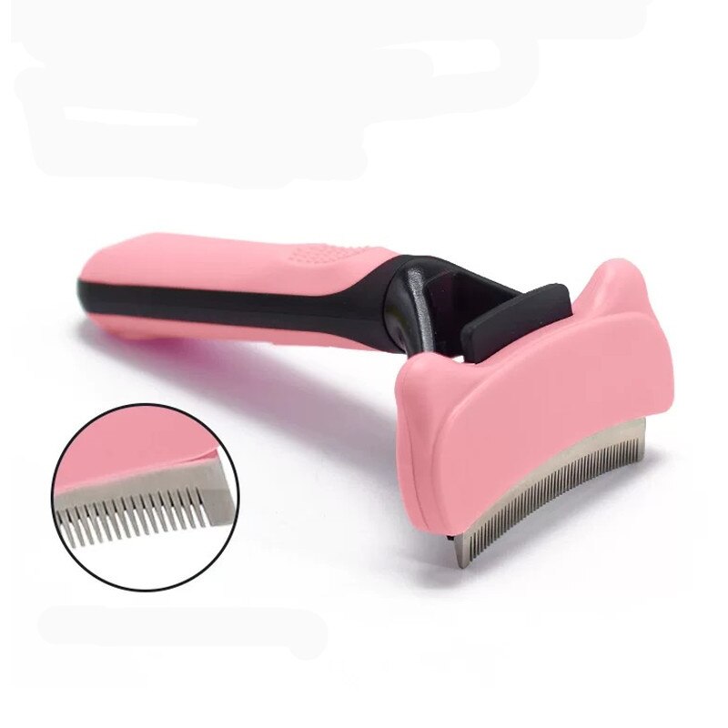 Perie de ingrijire pentru animale Nunbell, pentru caini si pisici, cu ...