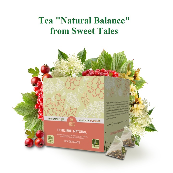 Ceai „Echilibru natural” 50 g (25 pliculete)