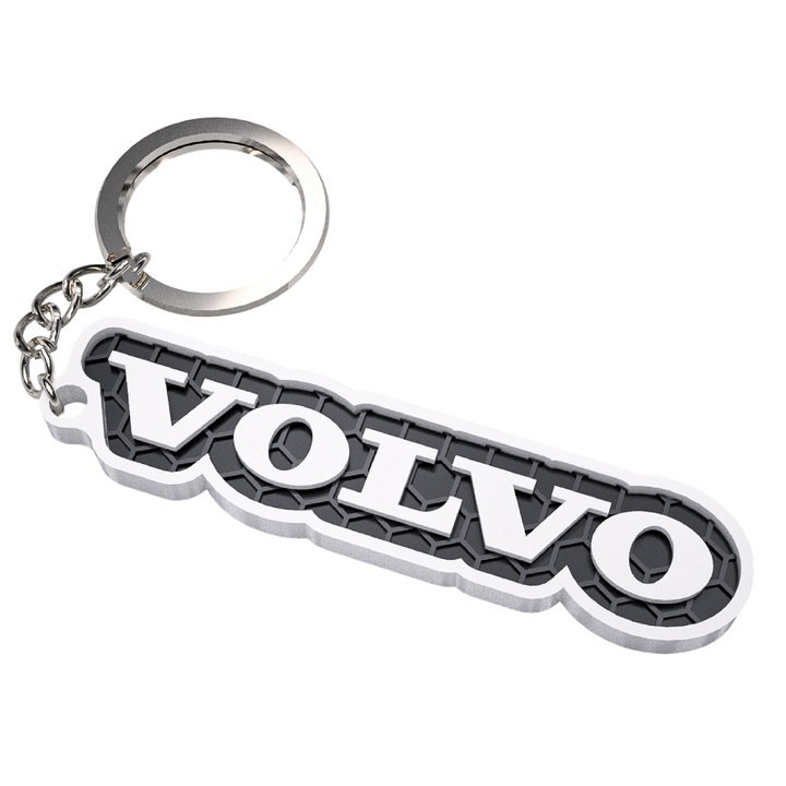 Breloc cu logo Volvo, material plastic