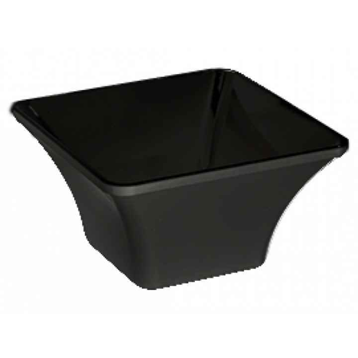Bol melamina Culinaro 27x27xh14cm negru, universal