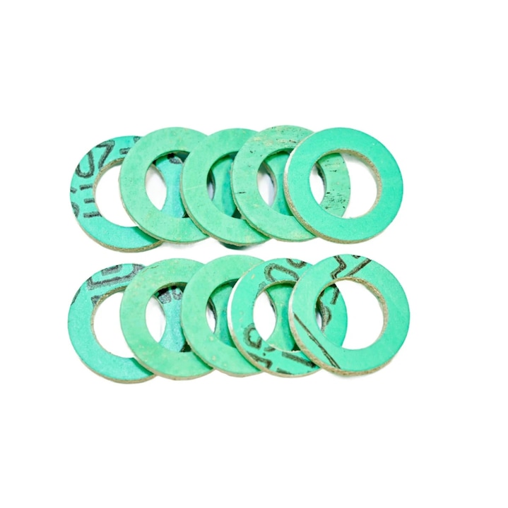 Set 10 garnituri clingherit, etansare racord flexibil, 1/2", rezistenta la temperaturi de pana la 140 grade Celsius, durabilitate