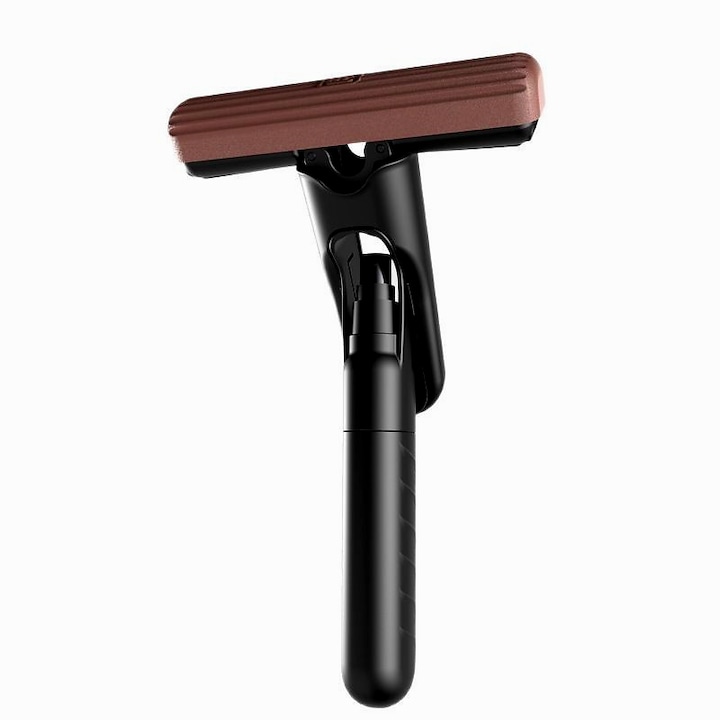 Mop Plat cu Pulverizare, DAMUR, Negru, 15.5x15.5x12.5cm, Sistem de Stoarcere