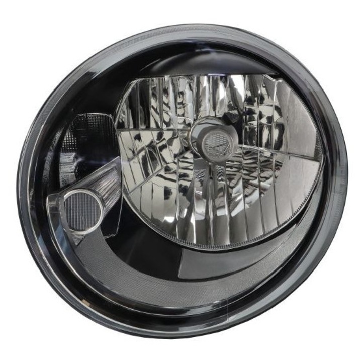 Far stanga electric cu motor, tip bec H4/W21 pentru VW Beetle 5C 04.2011-07.2019