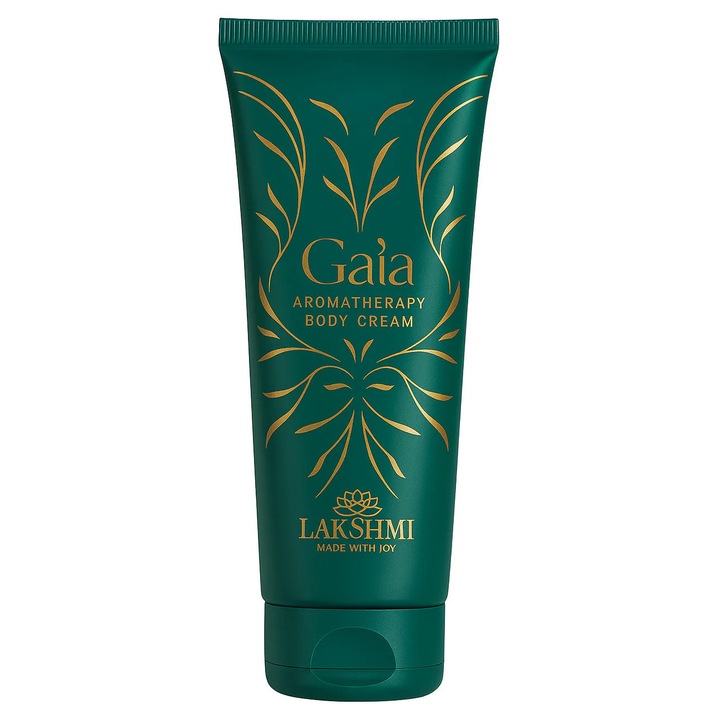 Rehidratáló és kiegyensúlyozó testápoló krém 250ml, Lakshmi, organikus zab, áfonya, szeder, manilkara kivonatok, uniszex