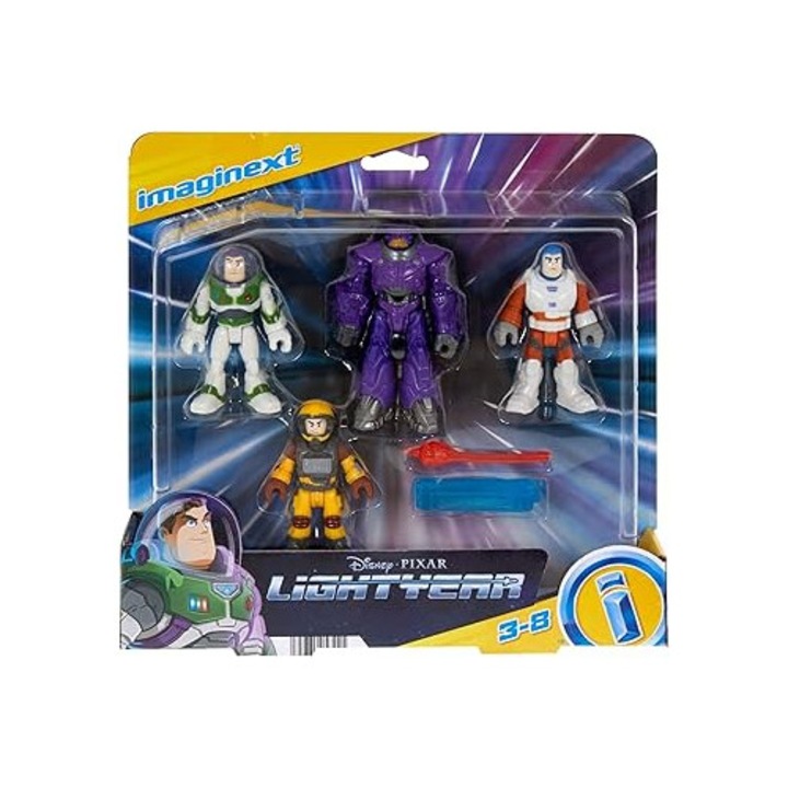 Фигурка, Mattel, Fisher Price Imaginext Lightyear Mission Pack 4pak, многоцветен, 11 см