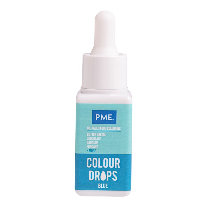 Colorant alimentar pe baza de ulei Albastru 20ml, PME