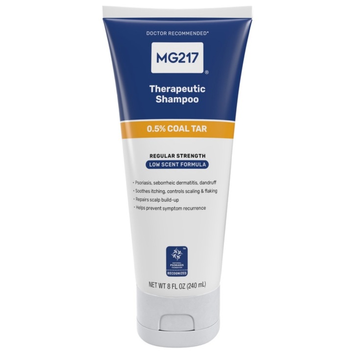 Sampon terapeutic, MG217, pentru psoriazis, cu 0, 5% gudron, 240ml