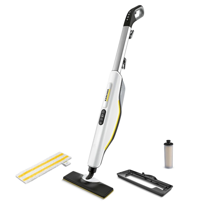 Mop cu aburi Karcher SC 3 Upright, 1600 W, 0.5 litri, cu rezervor umplere continua