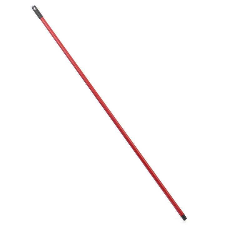 Coada pentru matura Vileda, metal, rosu, 120 cm